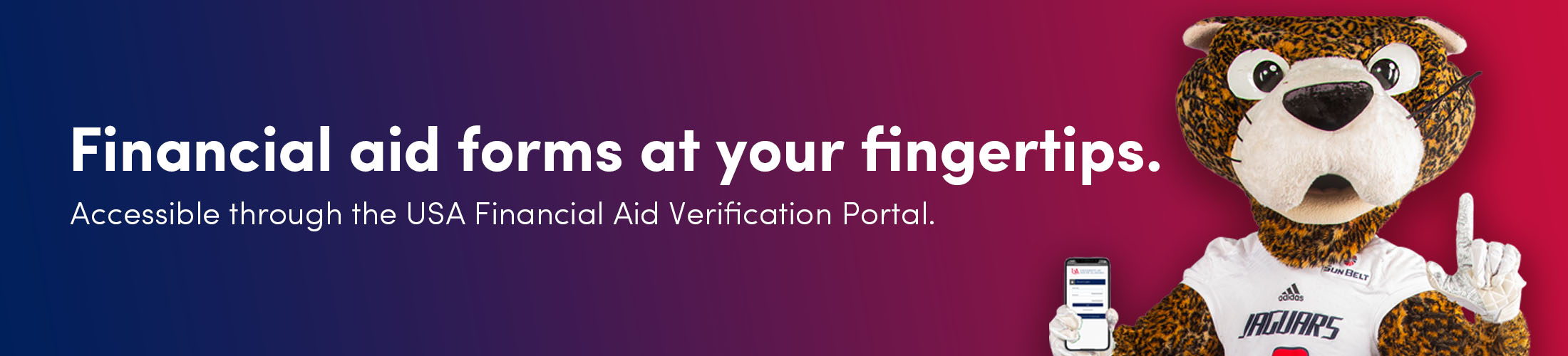 老司机福利网paw with the text Financial aid forms at your fingertips.